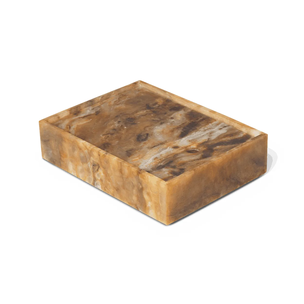 Ferm Living Mist storage box 15x20 cm Sugar kelp | Scandinavian Design | Boxes & jars | Brown