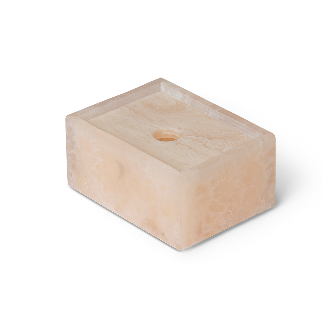 Ferm Living Mist storage box 7,5x10 cm Pearl | Scandinavian Design | Boxes & jars | Beige