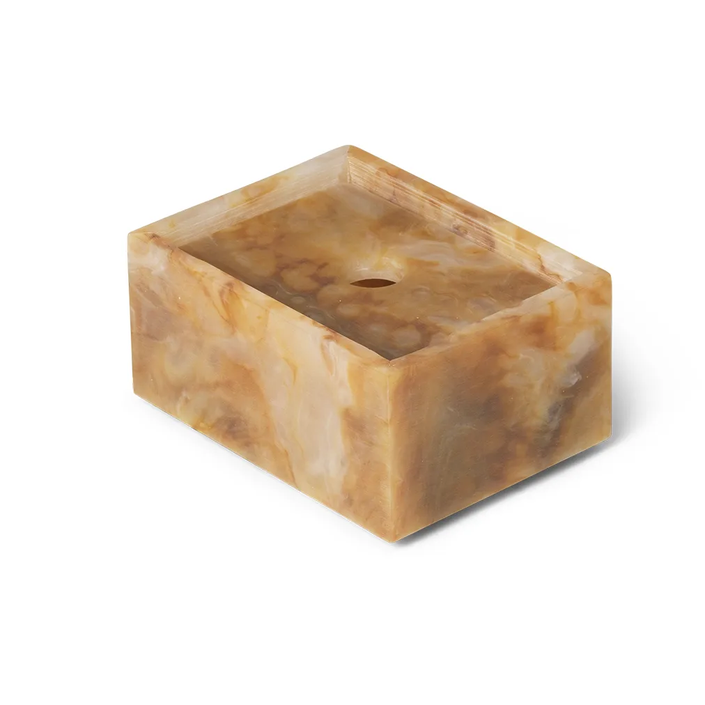 Ferm Living Mist storage box 7,5x10 cm Sugar kelp | Scandinavian Design | Boxes & jars | Brown