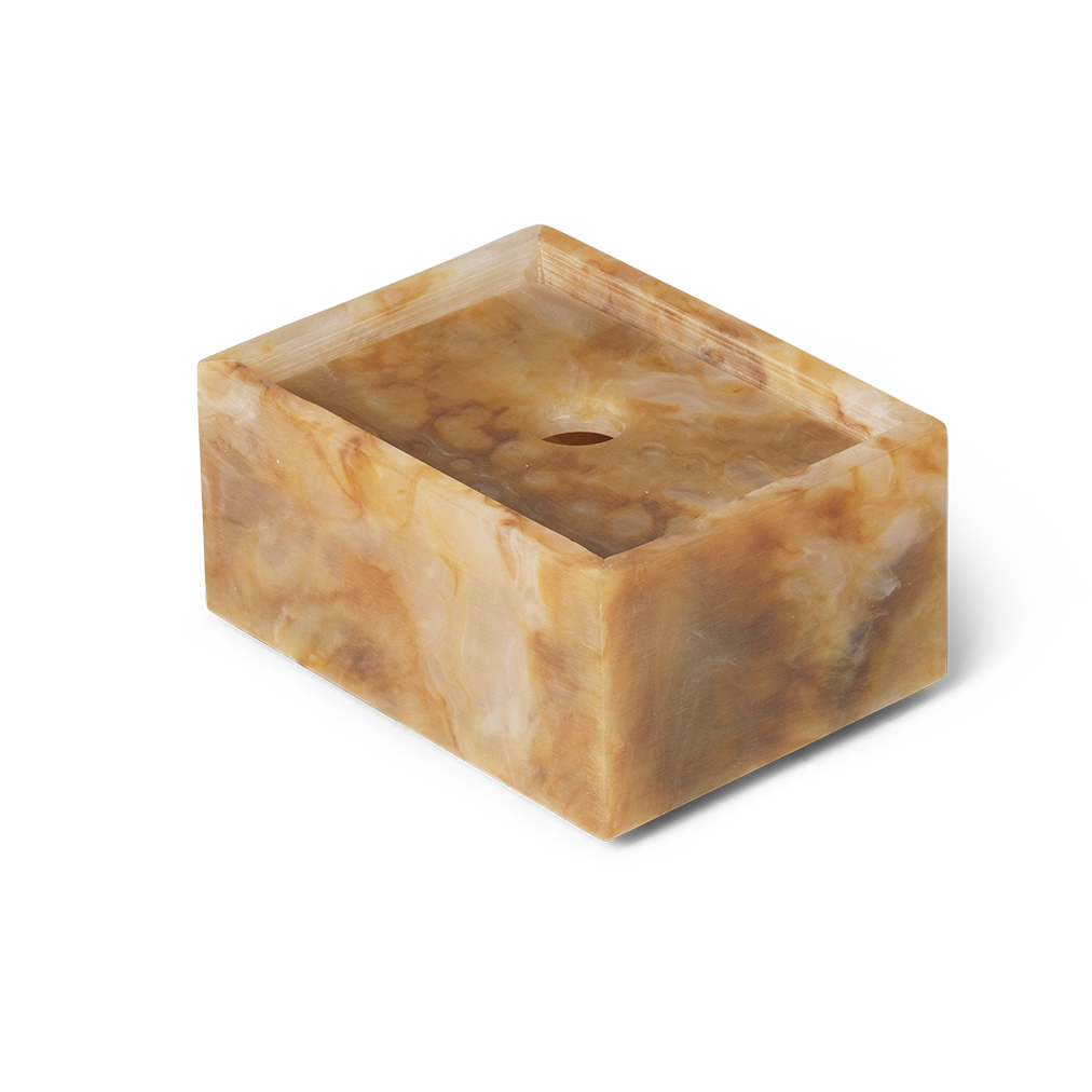 Ferm Living Mist storage box 7,5x10 cm Sugar kelp | Scandinavian Design | Boxes & jars | Brown