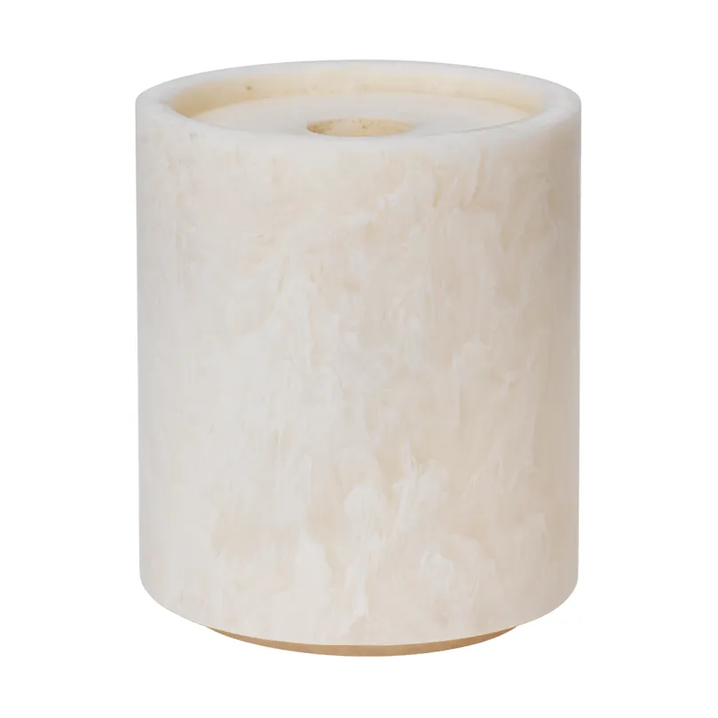 Ferm Living Mist storage jar o8x9,4 cm Pearl | Scandinavian Design | Boxes & jars | Beige