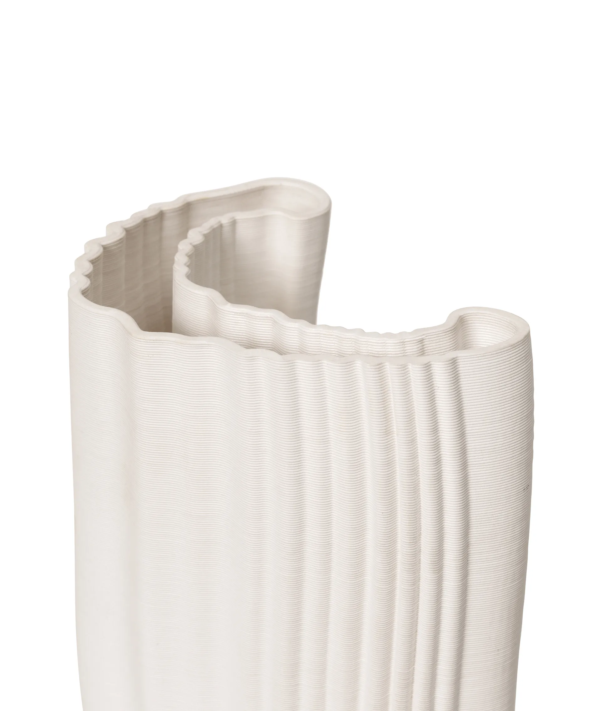 Moire vase 19x30 cm, Off-white Ferm Living