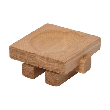 Moku tray - Untreated oak, 7x8 cm - Ferm Living