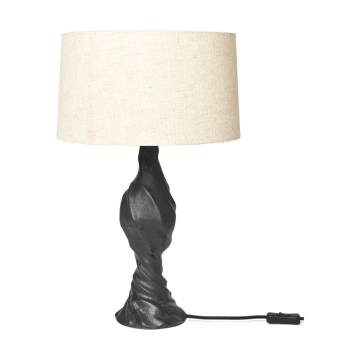 Moltan lamp base 40 cm - Black - ferm LIVING