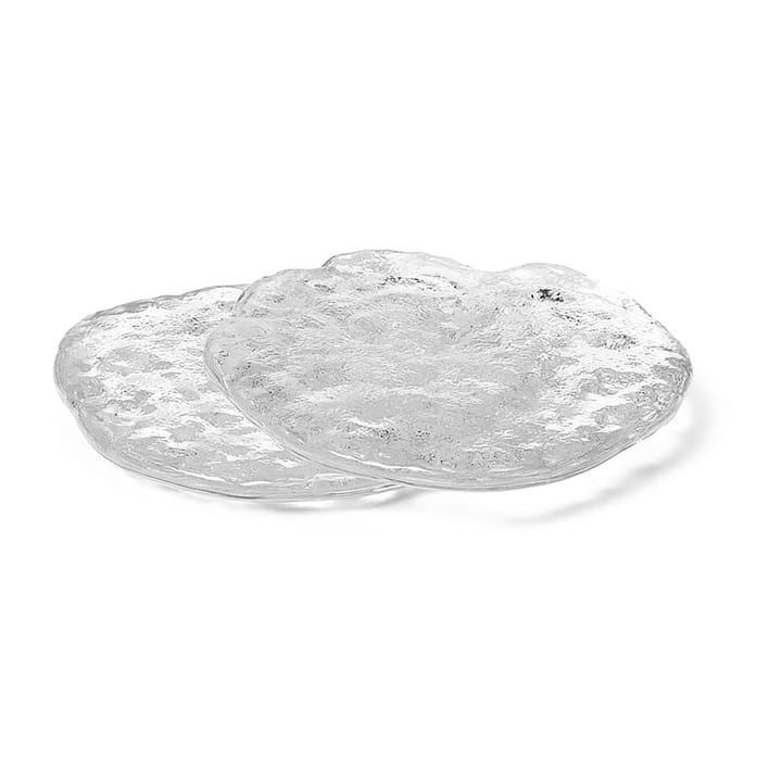 Momento glass coaster 2-pack - Ø11 cm - ferm LIVING