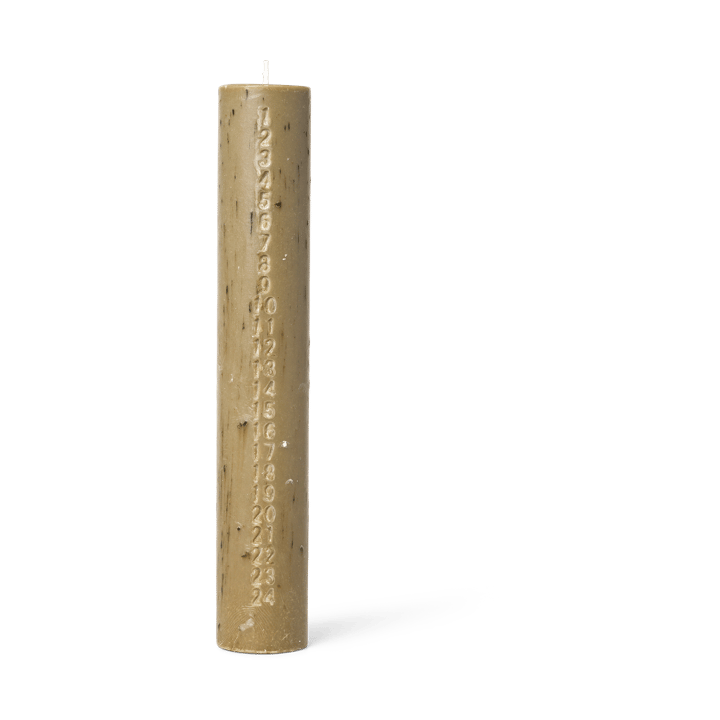 Mura calender candle - Ash brown - Ferm Living