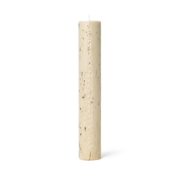 Mura calender candle - Oat - Ferm Living
