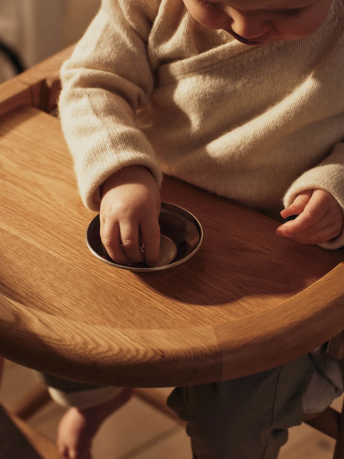Mura childrens chair, Untreated oak Ferm Living