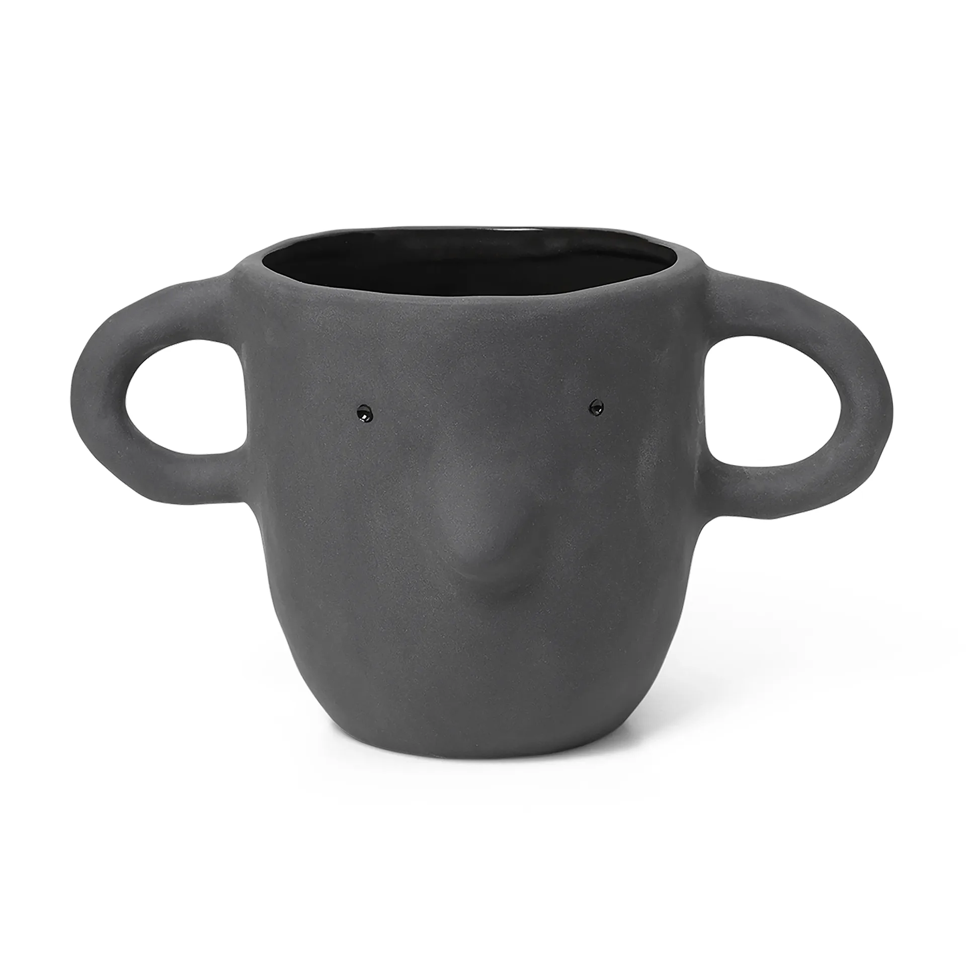 Mus flowerpot XL Ø15 cm, Dark grey Ferm Living