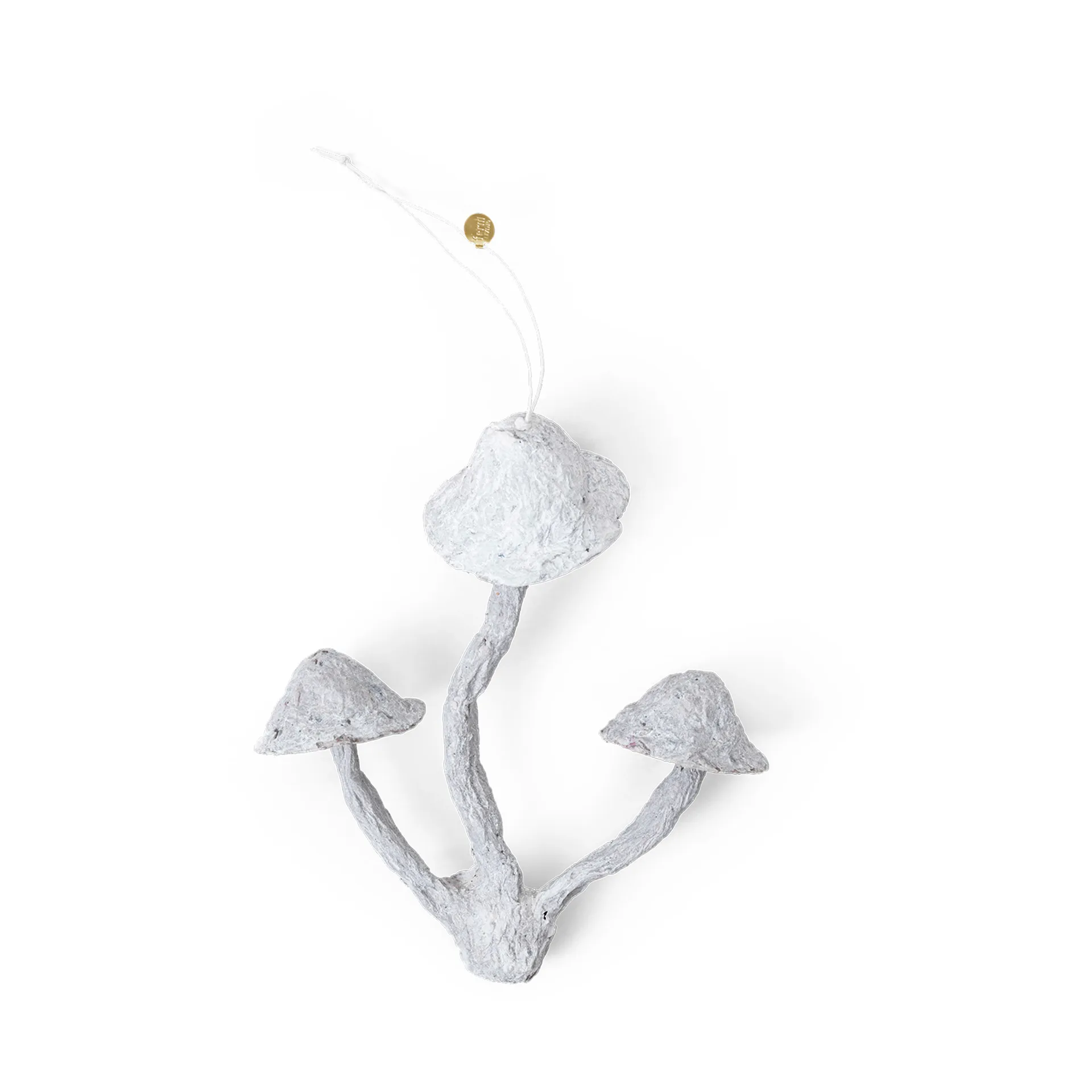 Mushroom ornament Christmas tree decoration, Faded white Ferm Living