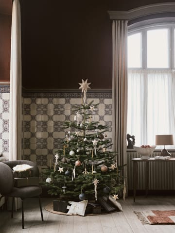 Mushroom ornament Christmas tree decoration - Faded white - ferm LIVING