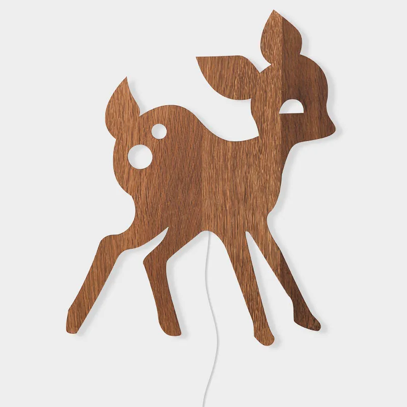 My deer lamp, smoked oak Ferm Living