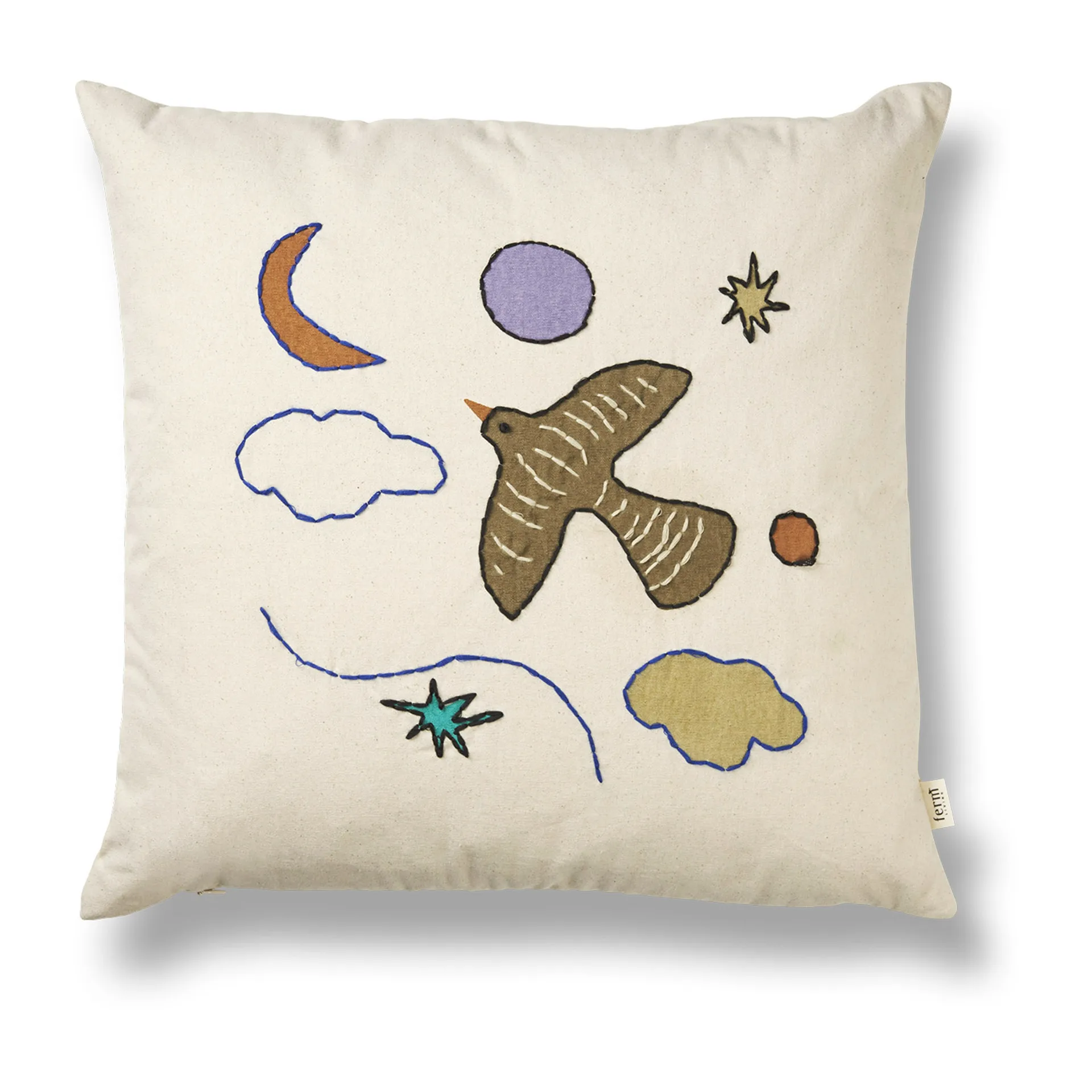 Naive cushion 40x40 cm, Bird Ferm Living