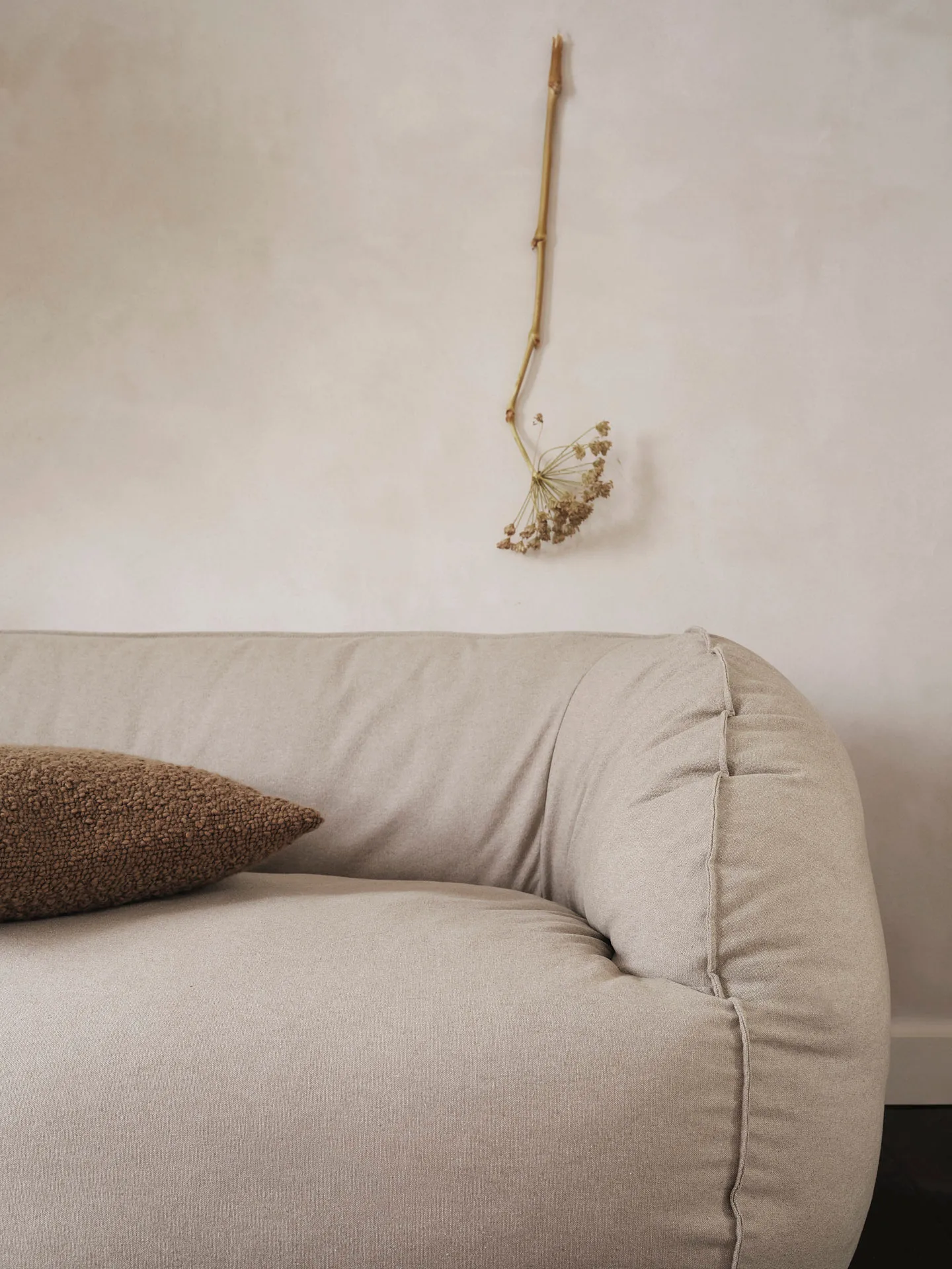 Nesten 2-seat sofa, Natural Ferm Living