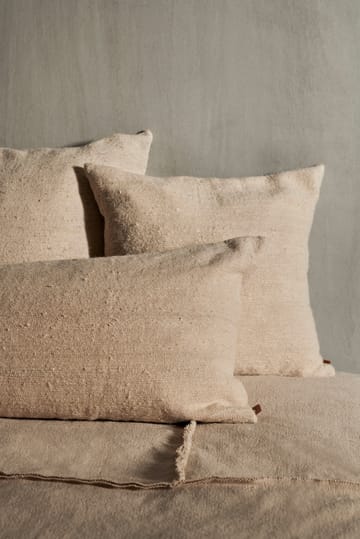 Nettle cushion large 60x80 cm - Natural - ferm LIVING