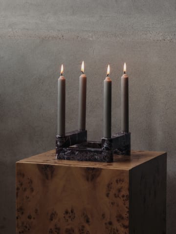 Newel module candlestick 4 pieces - Red - Ferm Living