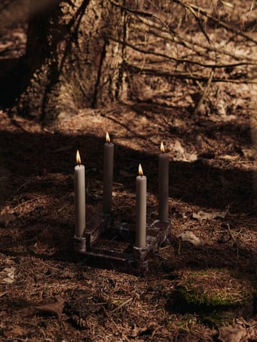 Newel module candlestick 4 pieces - Red - Ferm Living