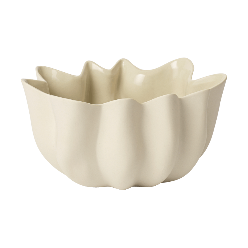 Ferm Living Nium bowl o22 cm Off-white | Scandinavian Design | Decorative bowls | White