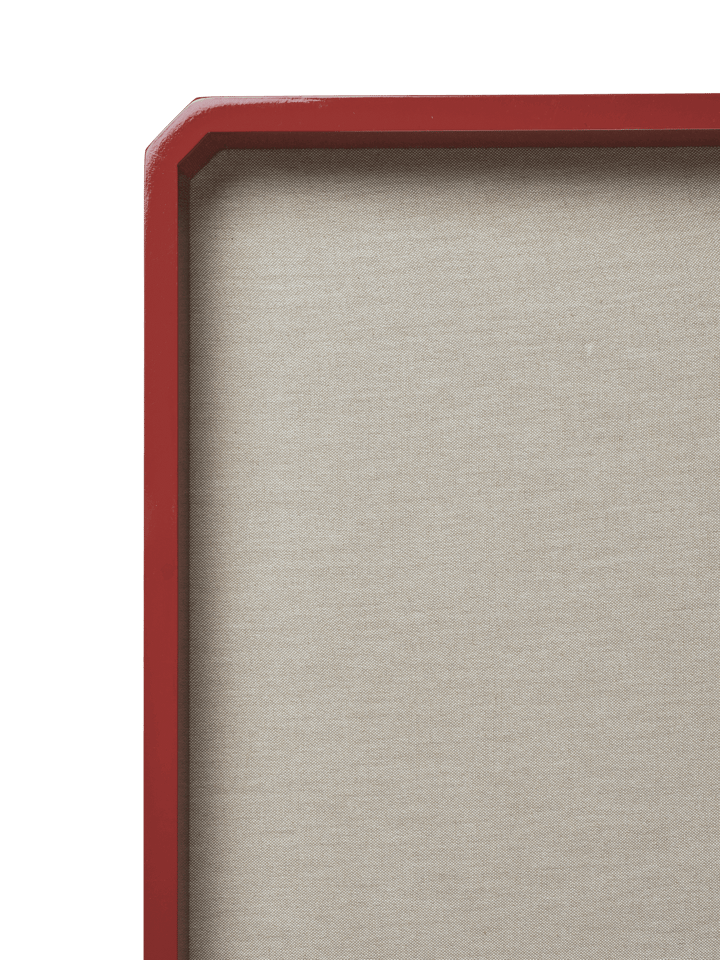 Nova notice board 45x100 cm, Picante Red Ferm Living