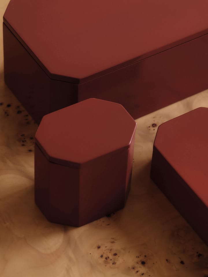 Nova storage box 7.5x10 cm, Picante Red Ferm Living