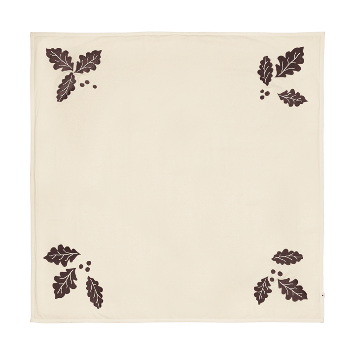Oak Christmas tree rug 120x120cm - Natural - Ferm Living