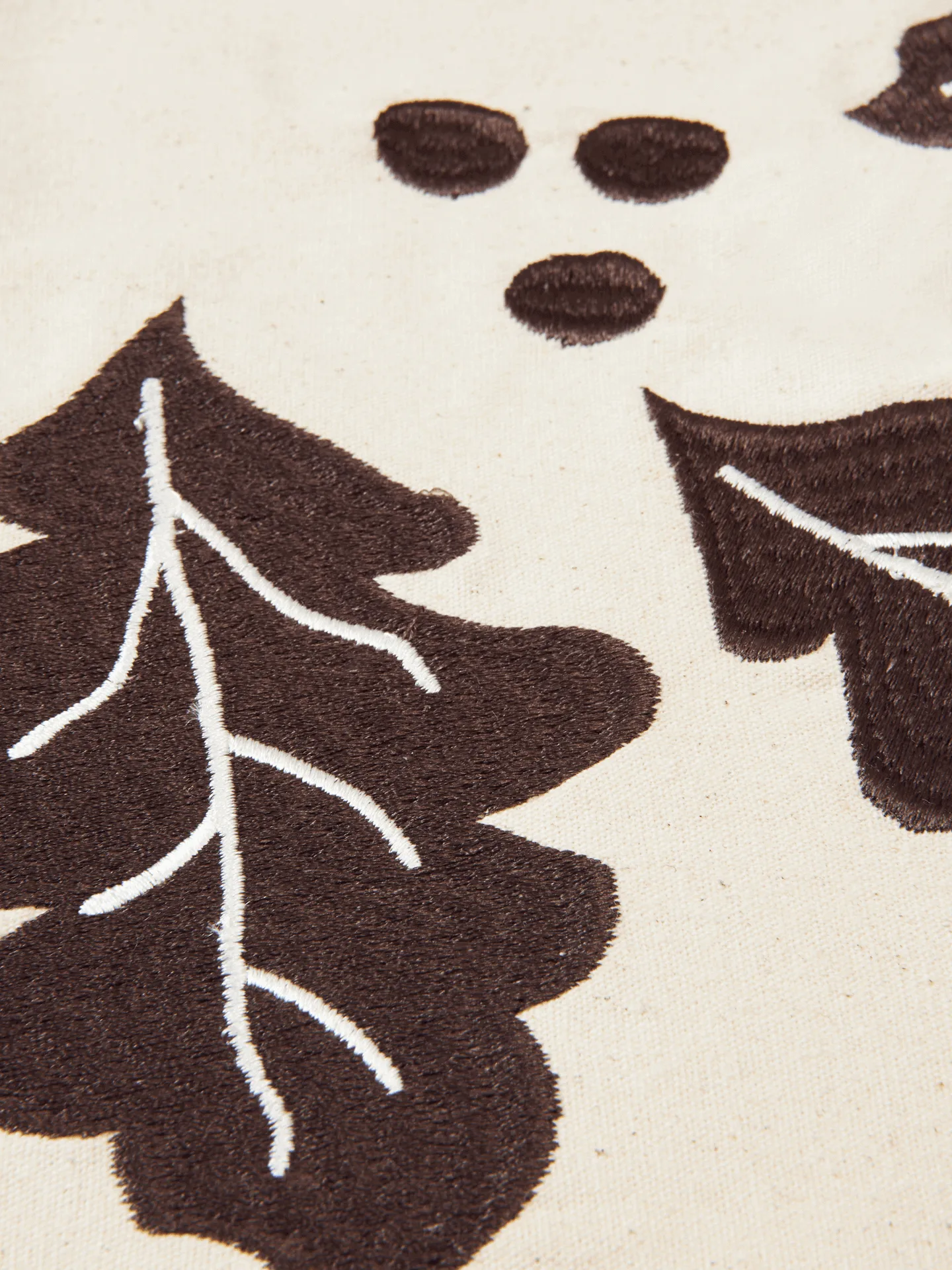 Oak Christmas tree rug 120x120cm, Natural Ferm Living