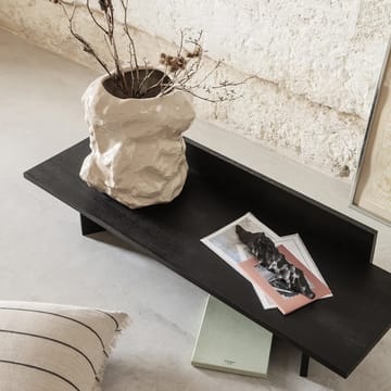 Oblique bench - Oak black oiled - Ferm Living