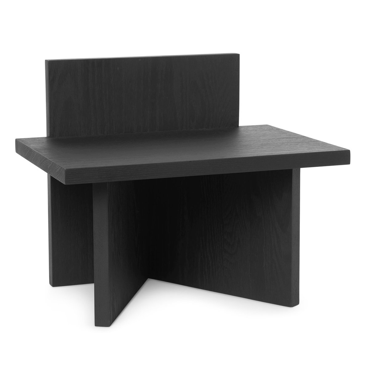 Ferm Living Oblique stool Black | Scandinavian Design | Stools | Black