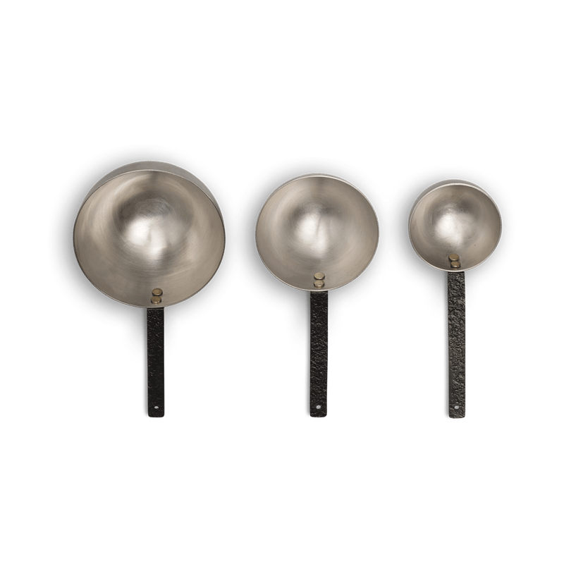 Ferm Living Obra Measuring Spoons set 3 pieces Stainless Steel