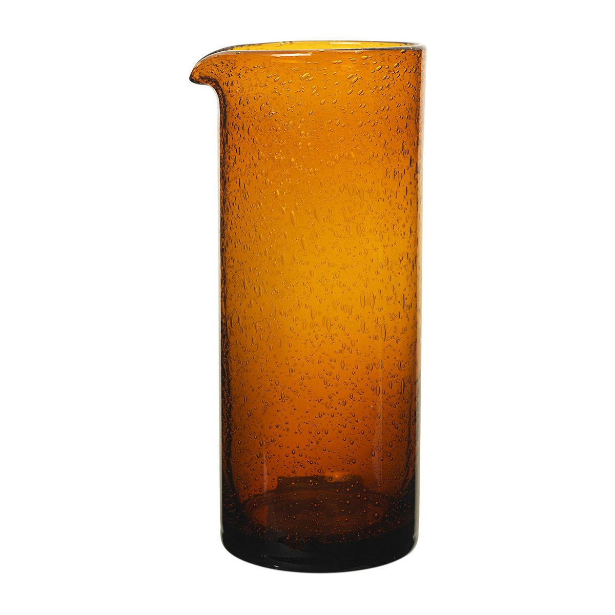 Ferm Living Oli carafe 1 l Amber | Scandinavian Design | Water jugs and carafes | Orange