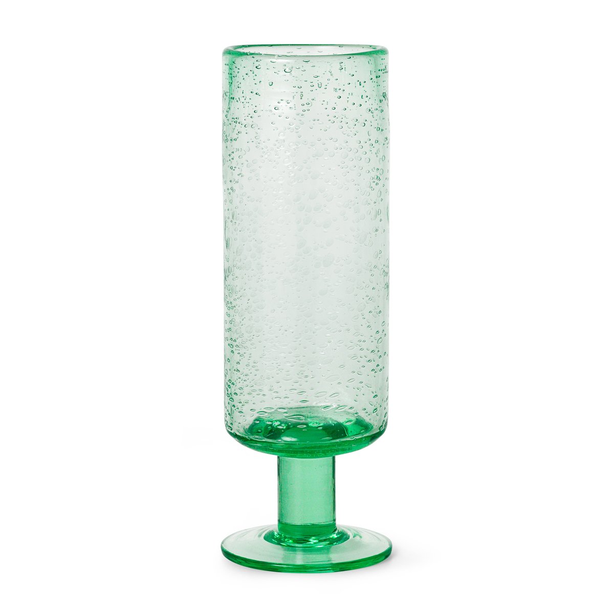 Ferm Living Oli champageglass 22 cl Recycled clear | Scandinavian Design | Champagne glasses | Transparent