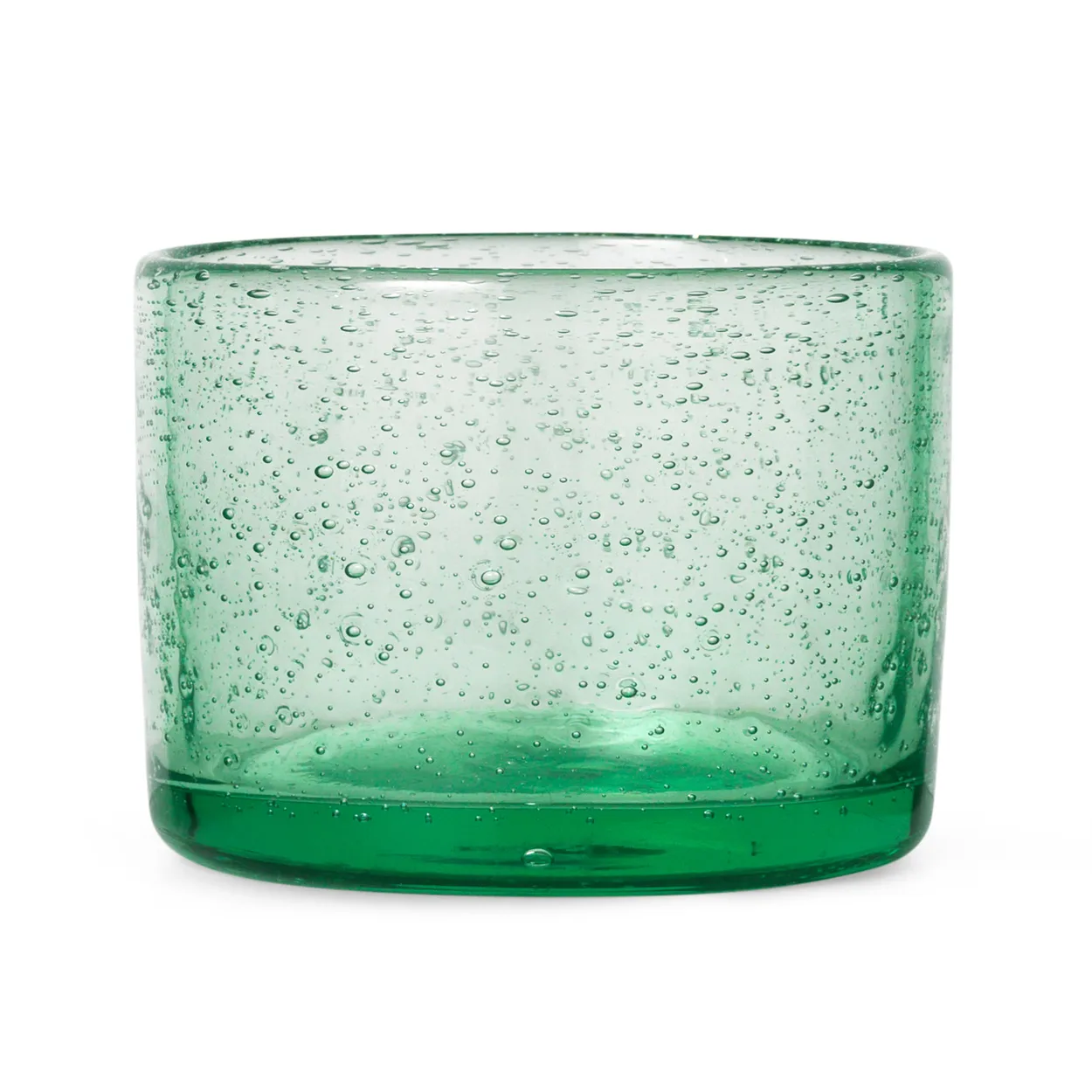 Ferm Living Oli water glass low 11 cl Recycled clear
