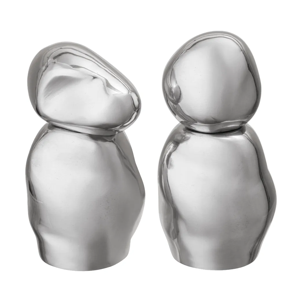 Orevo salt and pepper grinder set, 2-pack, Mirror polished Ferm Living