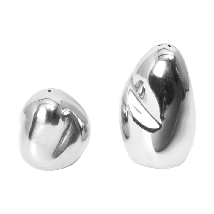Orevo salt and pepper shaker set - Polished Stainless Steel - Ferm Living