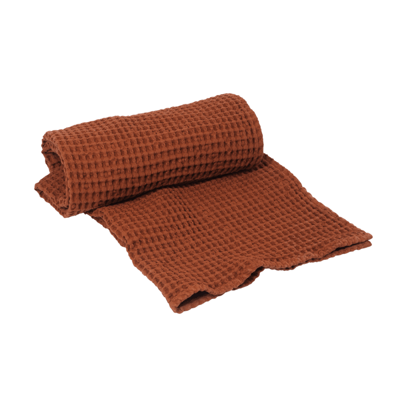 Ferm Living Organic bath towel 70x140 cm Brown Clay