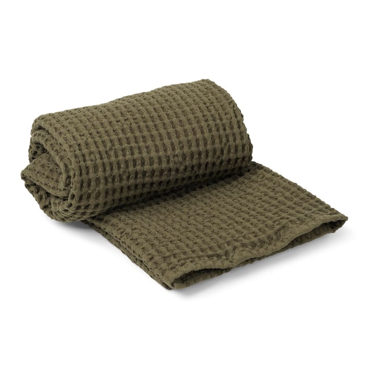 Organic bath towel 70x140 cm - olive - Ferm LIVING