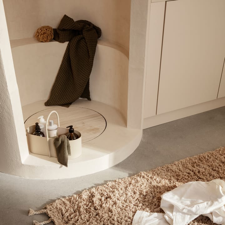 Organic bath towel 70x140 cm - olive - ferm LIVING