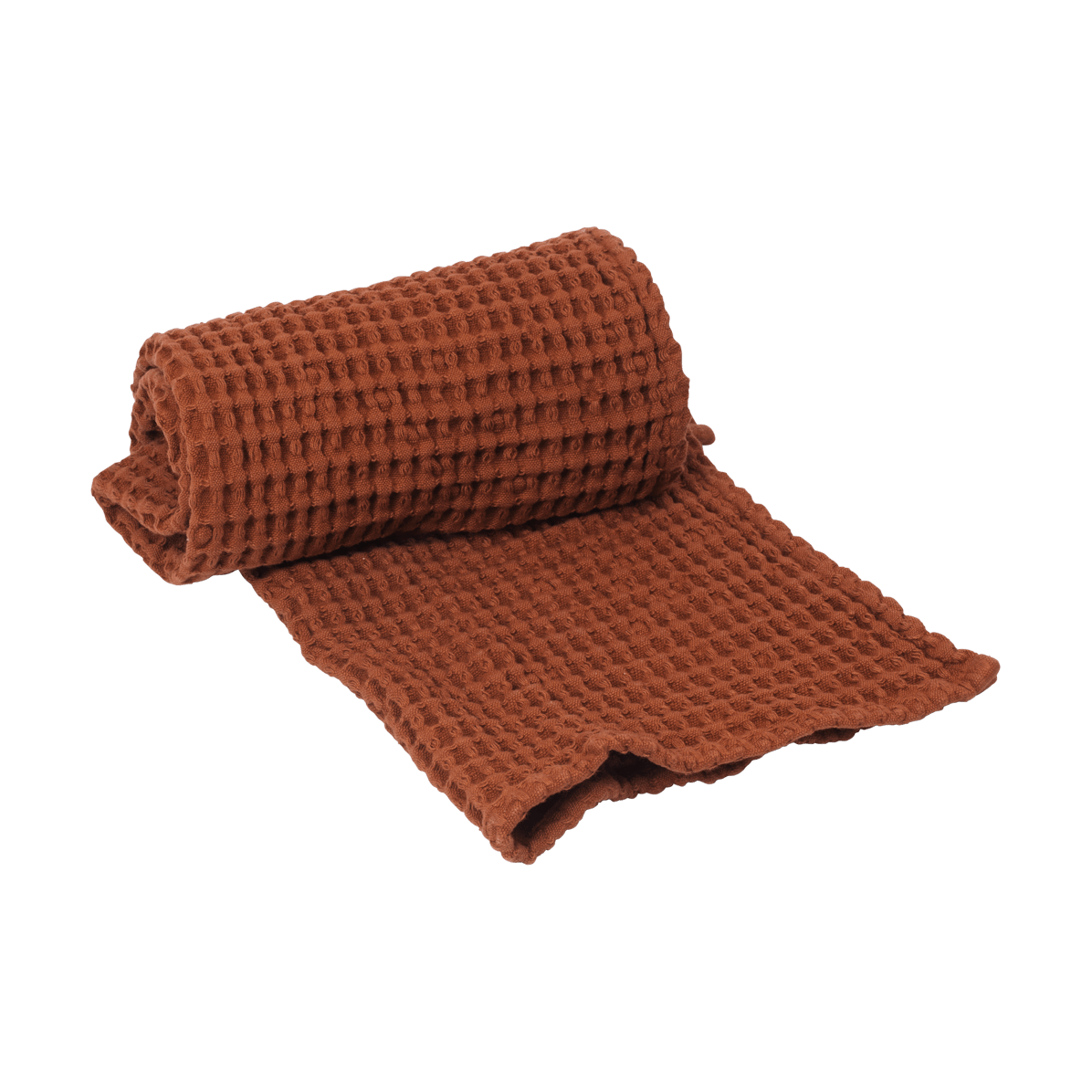 Ferm Living Organic towel 50x100 cm Brown Clay | Scandinavian Design | Hand towels | Brown