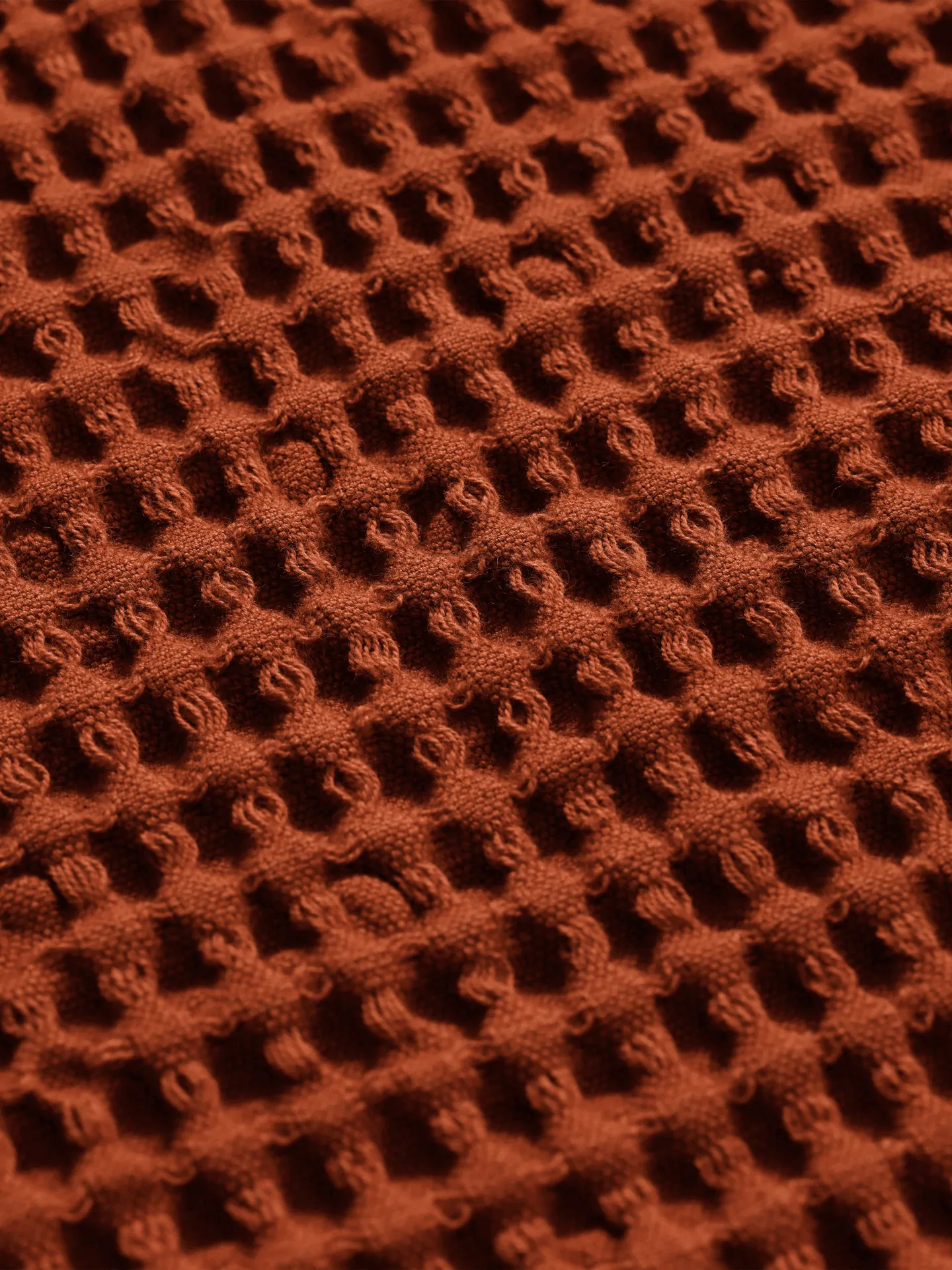 Organic towel 50x100 cm, Brown Clay Ferm Living