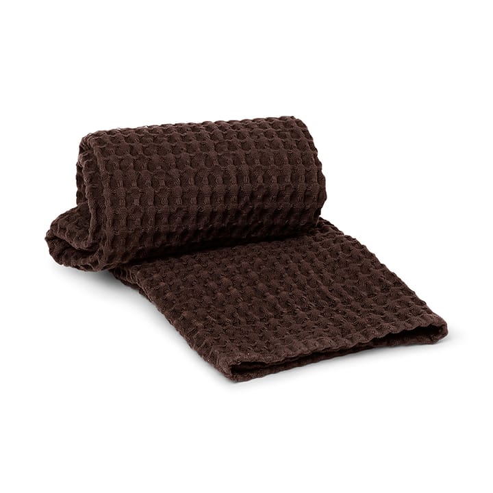 Organic towel 50x100 cm - Chocolate - ferm LIVING