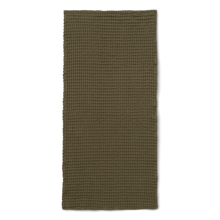 Organic towel 50x100 cm, olive Ferm Living