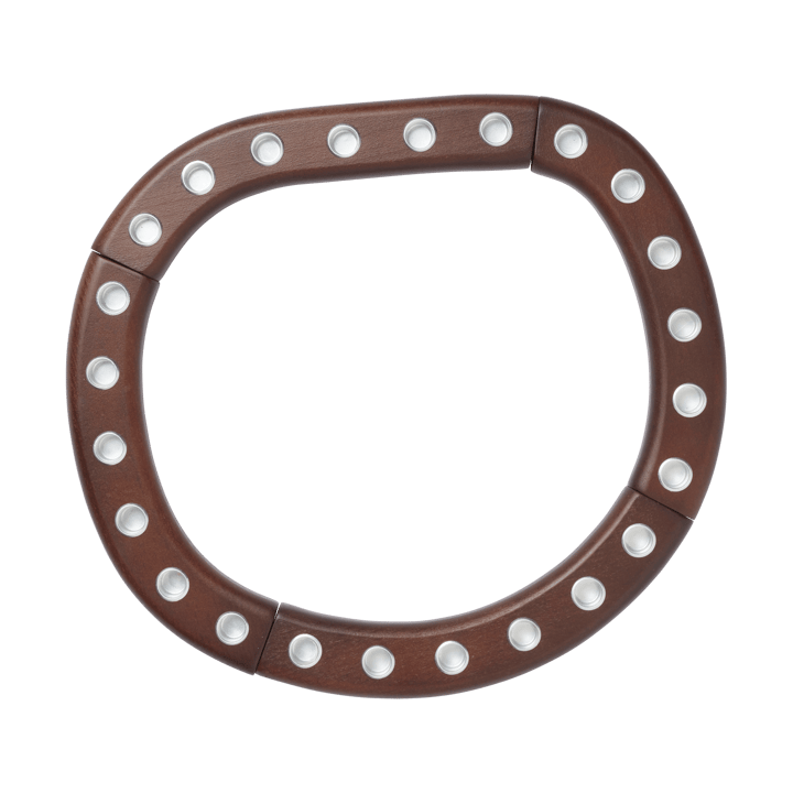 Ori candleholder 28x31 cm, Dark stained Ferm Living