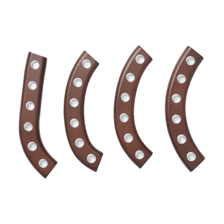 Ori candleholder 28x31 cm, Dark stained Ferm Living