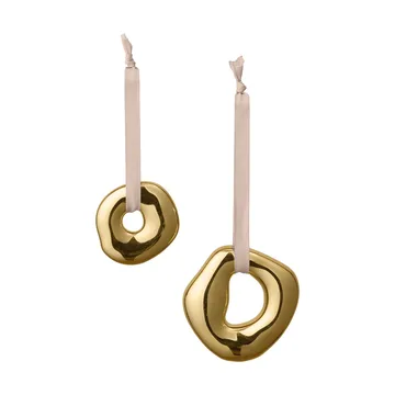 Orrith decorative hanging 2 pieces - brass finish - Ferm Living