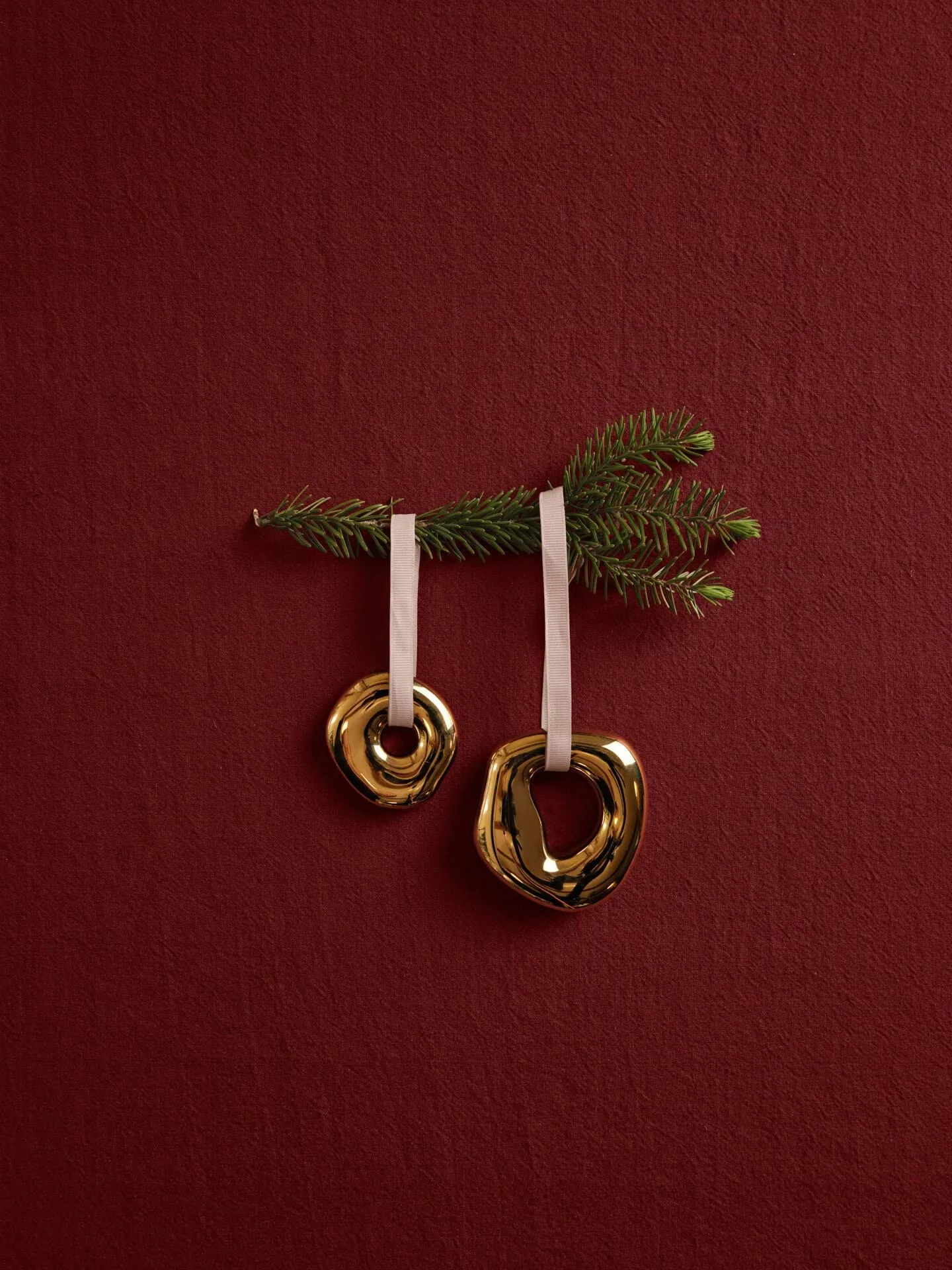 Orrith decorative hanging 2 pieces, brass finish Ferm Living
