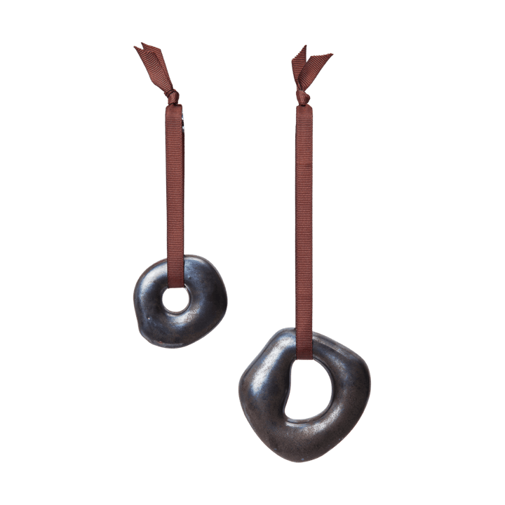 Orrith decorative hanging 2 pieces - Rustic Bronze - Ferm Living