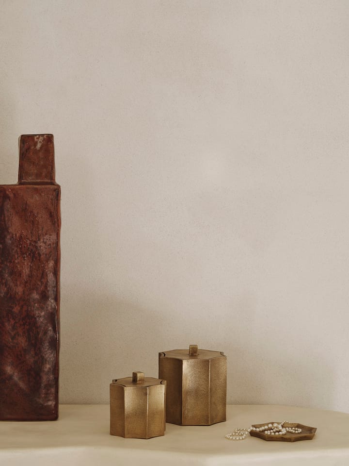 Otte scented candle 36 h, Brass finish Ferm Living