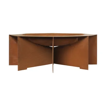 Otto fire pit fireplace - Rust, Ø85.5x29 cm - Ferm Living