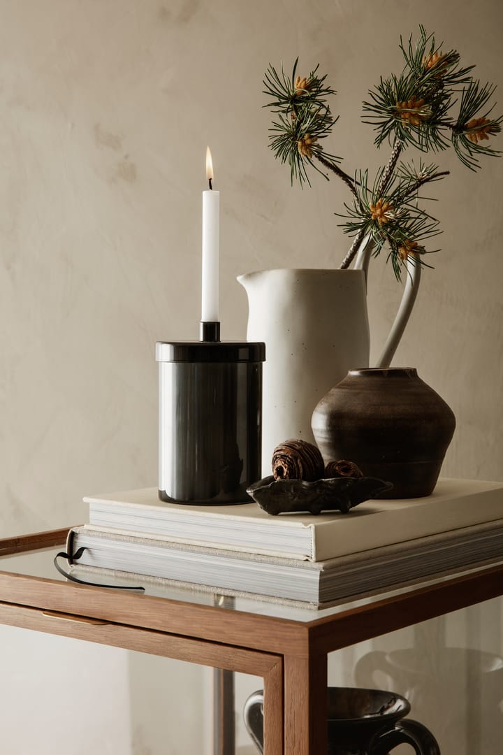 Oyster decoration bowl 10.5 cm, Black brass Ferm Living