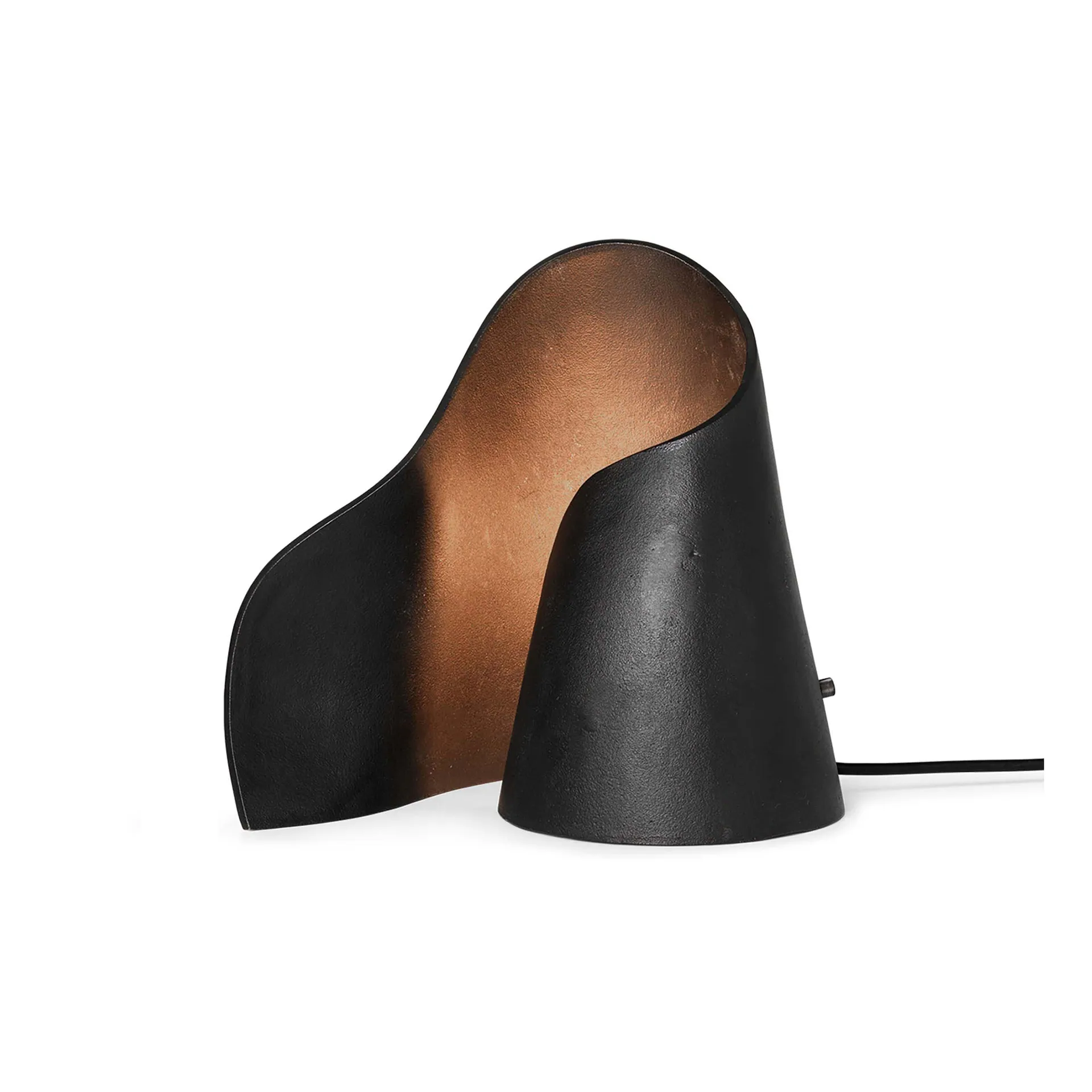 Oyster table lamp, Black Ferm Living